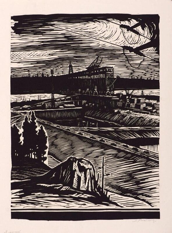 Богатыри Сибири. Триптих. Правая часть